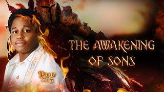 Praiz Singz - The Awakening of Sons | Visualizer | Prophetic Worship | A Letter from Heaven