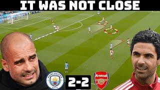 How Arteta Almost Shut Down Pep (And Made It Look Easy)