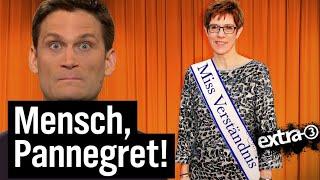 AKK - unbeliebteste Parteichefin aus dem Saarland | extra 3 | NDR