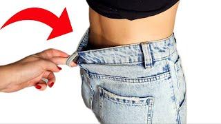 The Easiest Way to Take In the Waist of Your Jeans for a Perfect Fit!