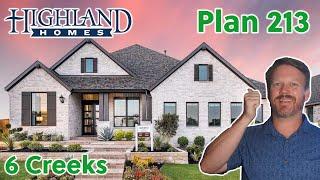 Highland Homes | Plan 213 | 6 Creeks | Austin Home Tour