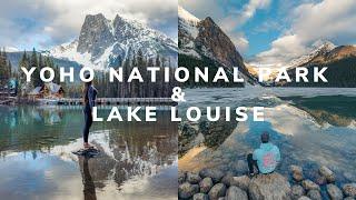 Exploring Yoho National Park/Lake Louise & Staying At The Mountaineer Lodge!