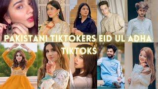 Pakistani Tiktokers Eid ul adha Tikoks |Alishba Anjum, JannatMirza, Ch. Zulqarnain, Kanwal Aftab etc