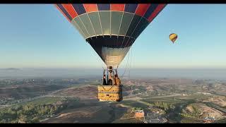 Hot air ballooning over Temecula California