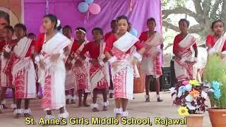 Dance by St. Anne's School girls, Rajawal//21 May 2024//#gumla