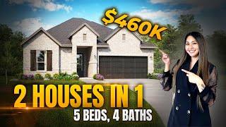 2 Houses in 1- NextGen Homes With 5 Bedrooms 4 Baths, Katy TX