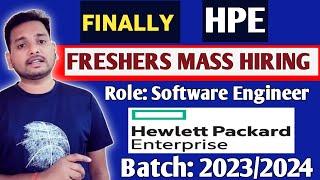 HP Off Campus Drive 2024 | HP Freshers Recruitment Drive | Direct Mail | Fresher Immediate Joining