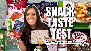 Healthy Snack Review | Trying New Healthy Snacks | WW (WeightWatchers) Points/Calories/Macros