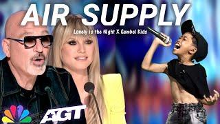 GOLDEN BUZZER: Amazing Voice  This little boys sing a song Air Supply | America's got talent!