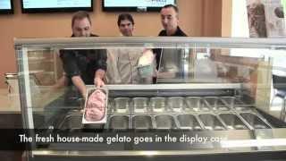 Cafe / Gelato Store Design Build by Advanced Gourmet