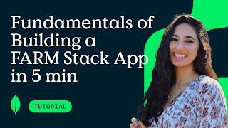 Fundamentals of Building a FARM Stack App in 5 min