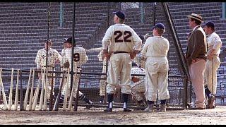 Unknown Prospect Roy Hobbs Puts On Power Display At First New York Batting Practice THE NATURAL 1984