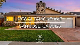 Charming Willow Glen Home for Sale | 1538 Altamont Ave | Silicon Valley Real Estate | Gridley Group