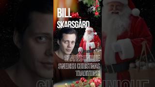 Bill Skarsgård Shares Unique Swedish Christmas Traditions!  #movie  #comedy #paperclipcinema