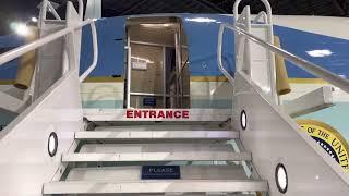 Tour of Air Force One used by Kennedy thru Clinton