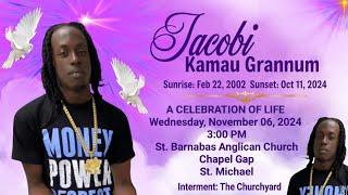 A Service of Celebration for the Life of Jacobi Grannum