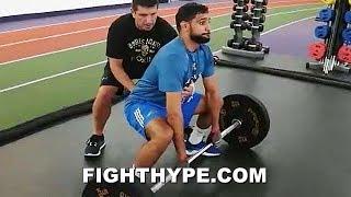 AMIR KHAN GRUELING NEW STRENGTH & CONDITIONING; REUNITES WITH ARIZA TO REBUILD FOUNDATION