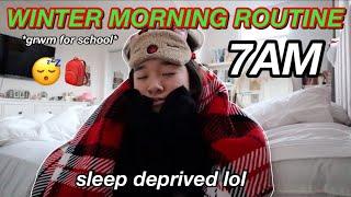 WINTER MORNING ROUTINE | Vlogmas Day 6!