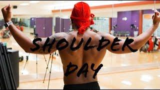 Beginner / Intermediate Free Weight Shoulder Day Workout | Exercises for Strength, Size, & Stability