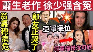 港姐翁嘉穗病危！鄔友正哭了！蕭生老作「徐少強《天蠶變》換人原因」好友力撐為人正義！港姐2024亞軍攝石人！冠軍不似李嘉欣「撞樣沈可欣」#無糧軍師#日更頻道#何太生活語錄 ＃何太直播#tvb