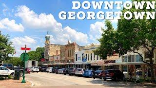 Downtown Georgetown || Walking Around Georgetown, Texas