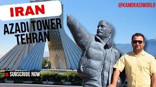 TEHRAN AZADI TOWER | PALADOUN MALL | TRAIN JOURNEY || EXPLORING IRAN  2024