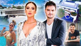 TOP 7 MANSÃO LUXUOSA DE FAMOSOS - Virginia Fonseca, Felipe Neto, Boca Rosa...