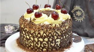 ব্ল্যাক ফরেস্ট কেক (চুলায় তৈরী) || Black Forest Cake || Yummy Cake