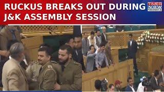 Ruckus Breaks Out Inside J&K Assembly After PDP MLA Reads Pro-Article 370 Resolution, BJP MLAs...