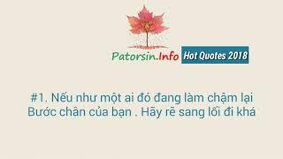 Patorsin blog - Những câu nói hay nhức nhối về tình yêu & cuộc sống