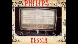 Philips BE331A del año 1953  Restauración radio antigua