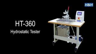 H&H Model HT-360 Hydrostatic Tester