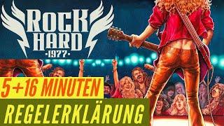 Rock Hard 1977 Regeln Anleitung Erklärung Brettspiel Deutsch Kennerspiel - Devir