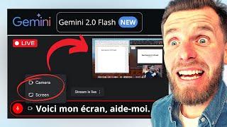 Je teste la nouvelle IA Google Gemini 2.0 — Elle voit TOUT !