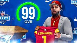 I TRADED UP FOR THE BEST PLAYER IN THE NFL DRAFT, HE HAS 100 SPEED! Commanders S3