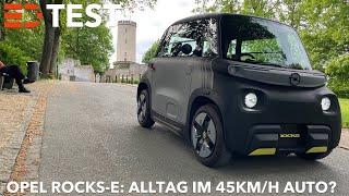 Opel Rocks-E Test : So schlägt sich das 45-km/h-Auto im Alltag | Electric Drive