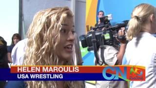 Helen Maroulis first woman to win wrestling gold for Team USA