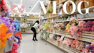 VLOG 152| Love Day|Getting Flowers | Being Intentional| Spend the day with me as a girl in her 20's.