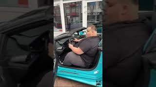 Fat Guy vs Lambo #shorts