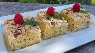 Cake that melts in your mouth! Moist and Delicious Coconut and Almond Cake