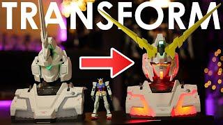 The Huge Auto-Transforming Unicorn Gundam | 4K Unbox, ASMR Build and Review