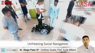 Unfreezing Social Navigation: DS based Compliance for Contact Control in Robot Navigation