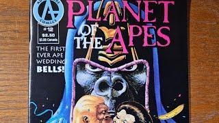 Reviewing and doing a deep dive into Planet of the apes number 12 from Adventure comics.