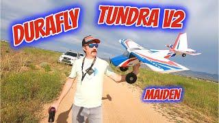 Durafly Tundra V2 Maiden Flight (w/crash)