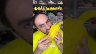 Food ASMR Eating all Yellow Snacks!