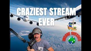 EPIC STREAM: Butter Landing, 88 Viewers, and Insane GeoGuesser Wins! #vatsim #flightsim