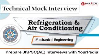 RAC Actual Interview Question asked in JKPSC(AE) interviews | ME |  Prepare Interview with YourPedia