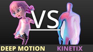 DEEP MOTION vs KINETIX (AI Capture Motion)