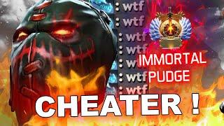 Dota 2 Cheater Detected - PUDGE IMMORTAL with FULL PACK OF SCRIPTS !!!