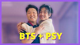 BTS FANBOYING OVER PSY